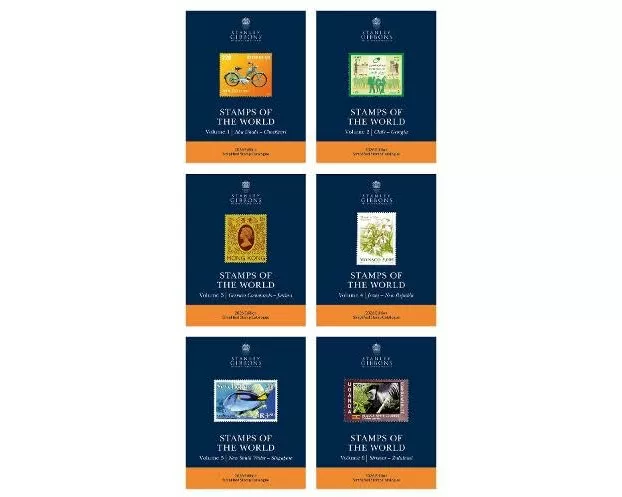 2026 Stamps of the World Catalogue Set of 6 Volumes