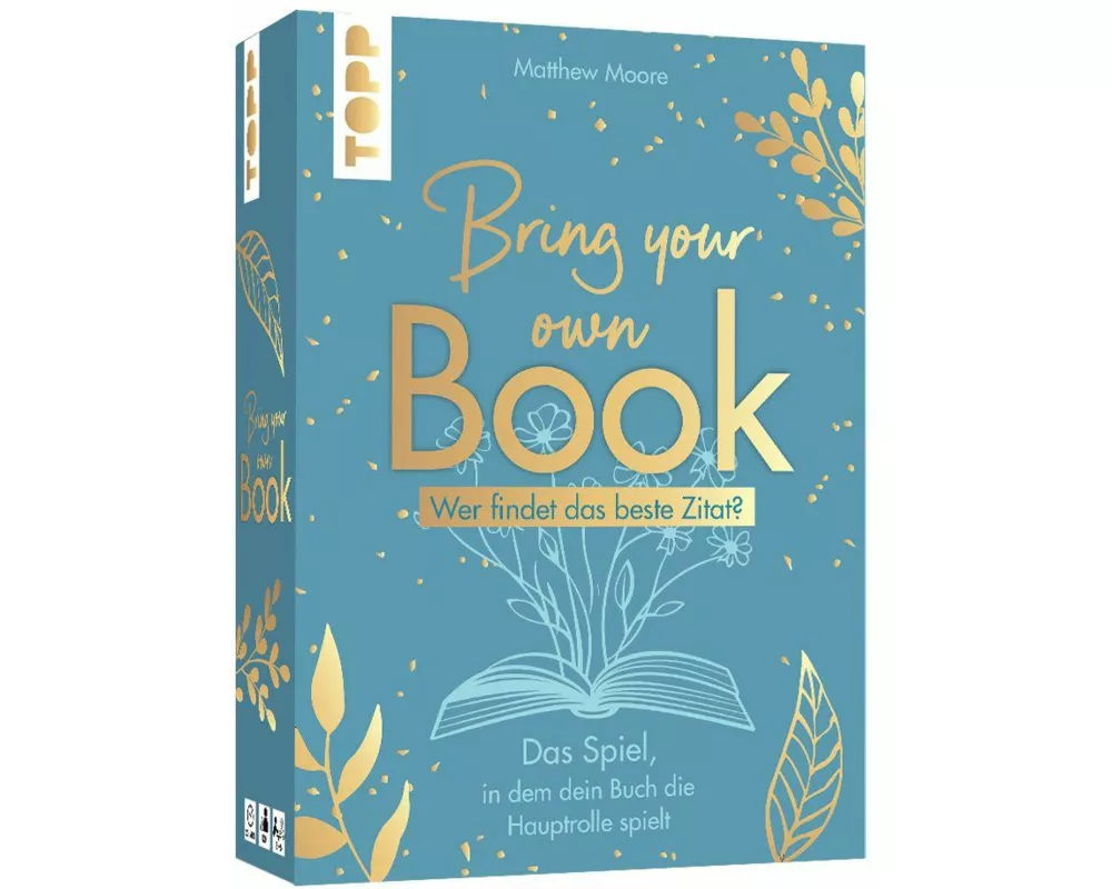 Bring your own Book – Booklove Edition. Das Spiel in dem dein Buch die Hauptrolle spielt!