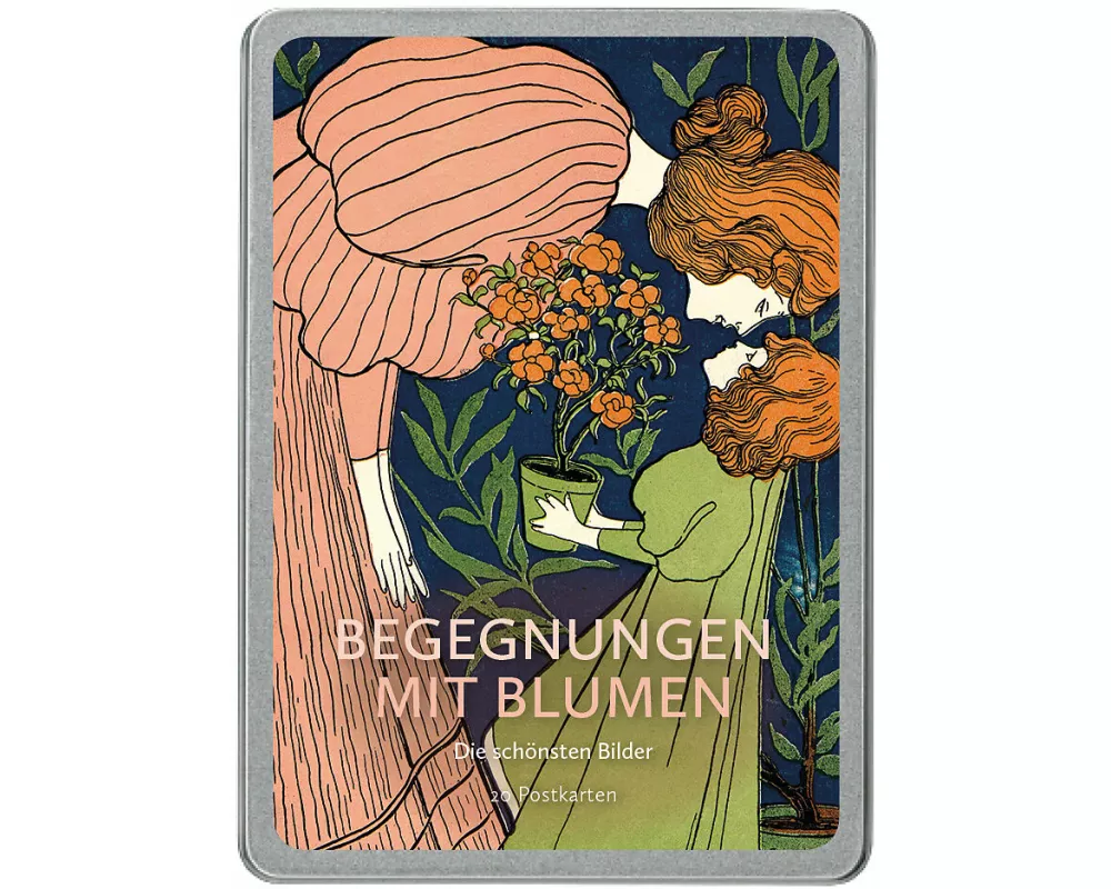 Begegnungen mit Blumen Postkarten VE 20