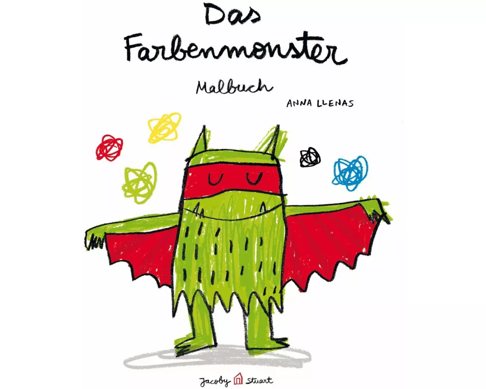 Das Farbenmonster Malbuch