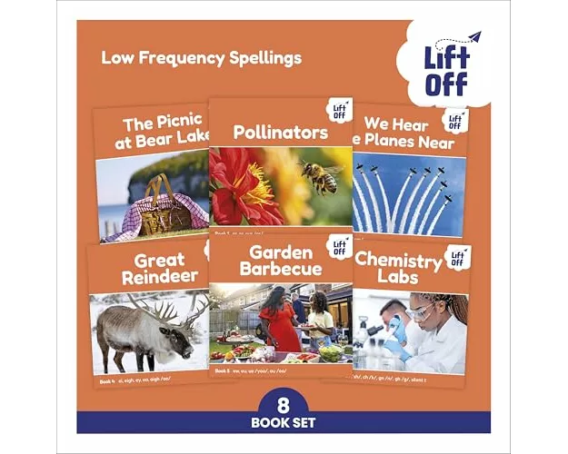 Phonic Books Lift Off Readers Low Frequency Spellings