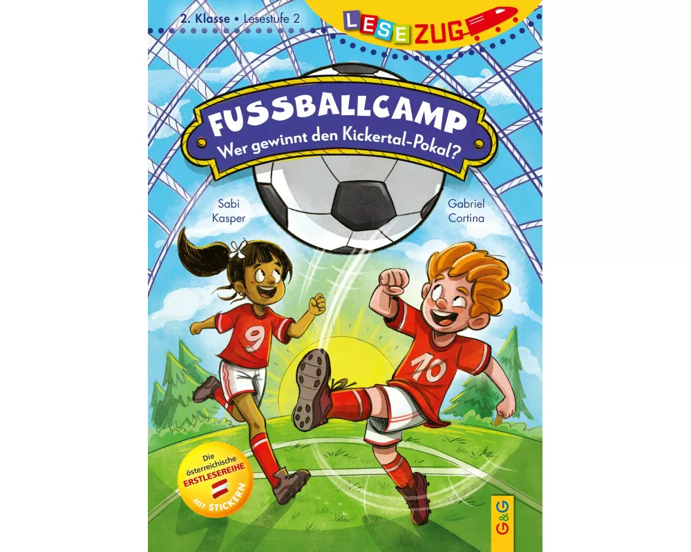 LESEZUG/2. Klasse – Lesestufe 2: Fußballcamp – Wer gewinnt den Kickertal-Pokal?