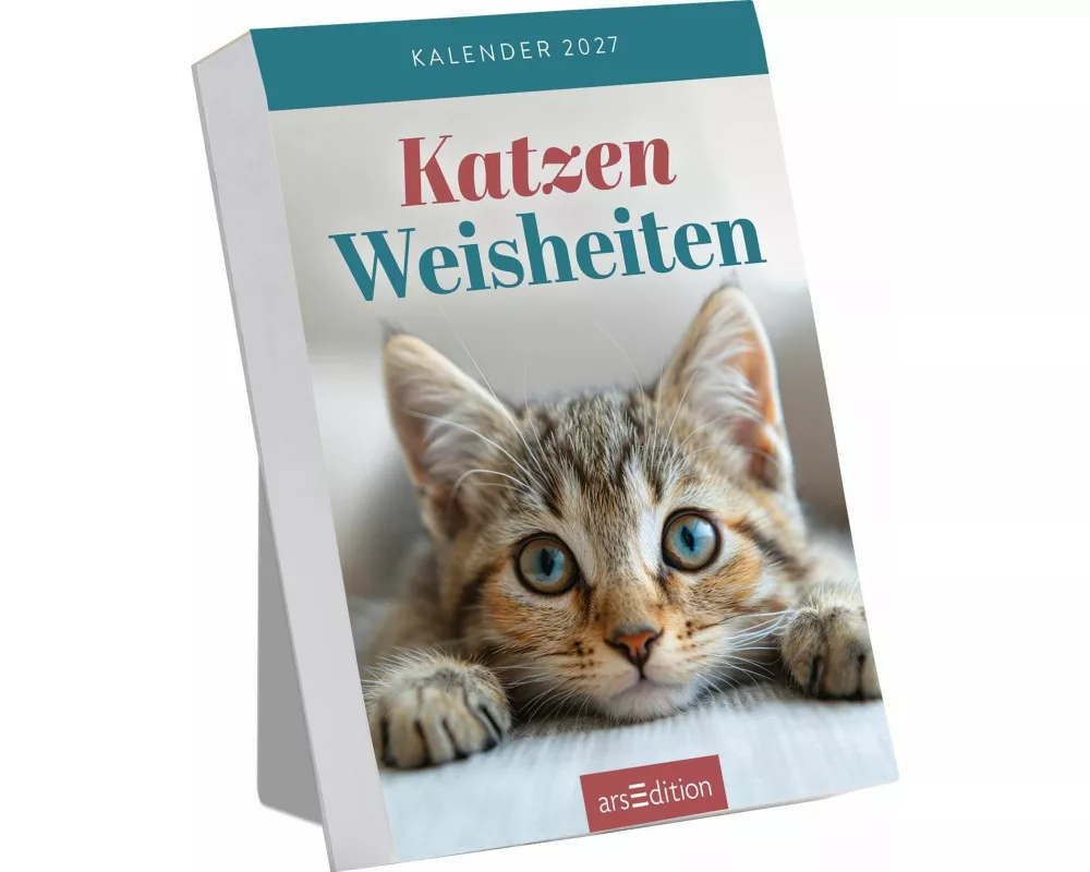 Abreißkalender Katzenweisheiten 2027