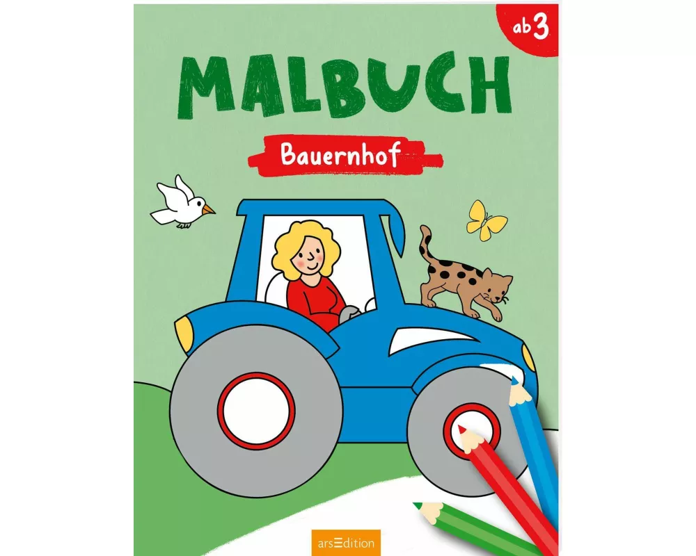 Malbuch Bauernhof