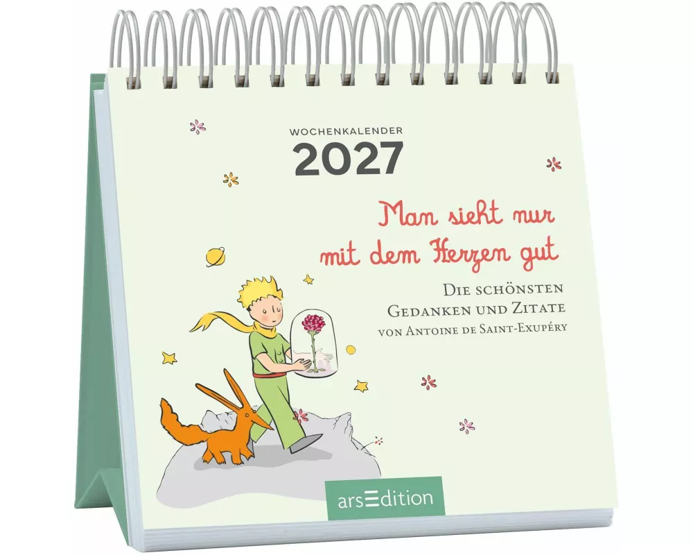Mini-Wochenkalender Der Kleine Prinz 2027