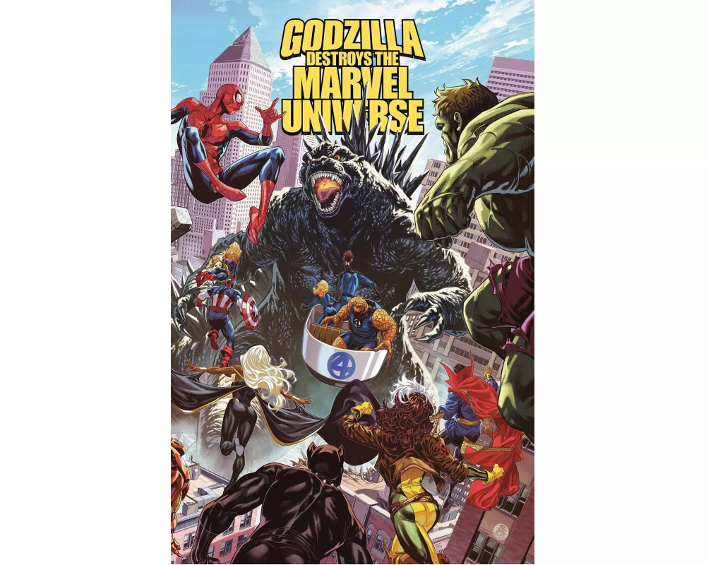 Godzilla Destroys the Marvel Universe