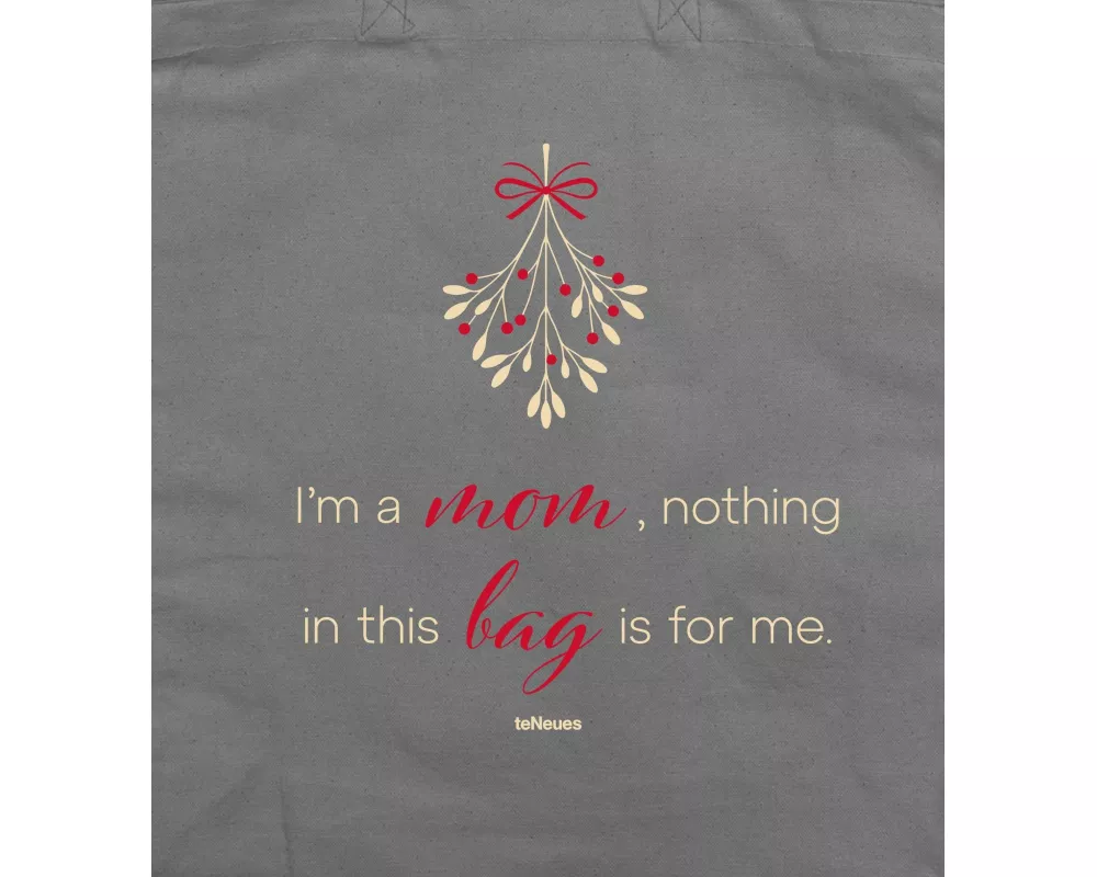 Weihnachten Mom, grau