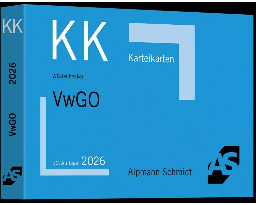 Karteikarten VwGO