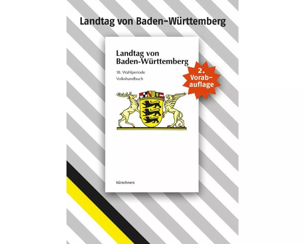 2. Vorabauflage Landtag von Baden-Württemberg