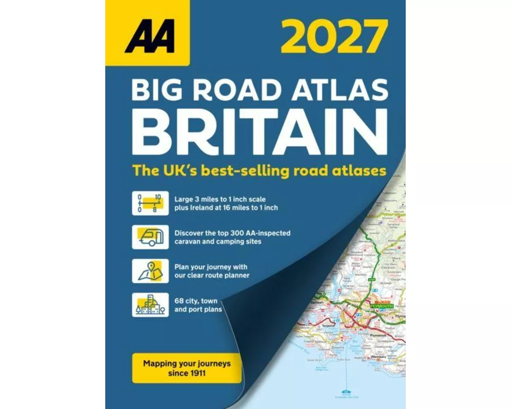 AA Big Road Atlas Britain 2027