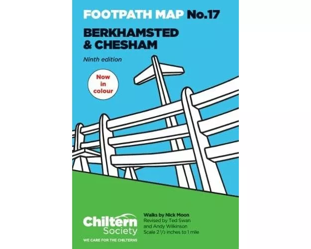 Chiltern Society Footpath Map No. 17 Chesham & Berkhamsted