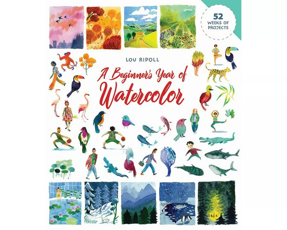 A Beginner's Year of Watercolor