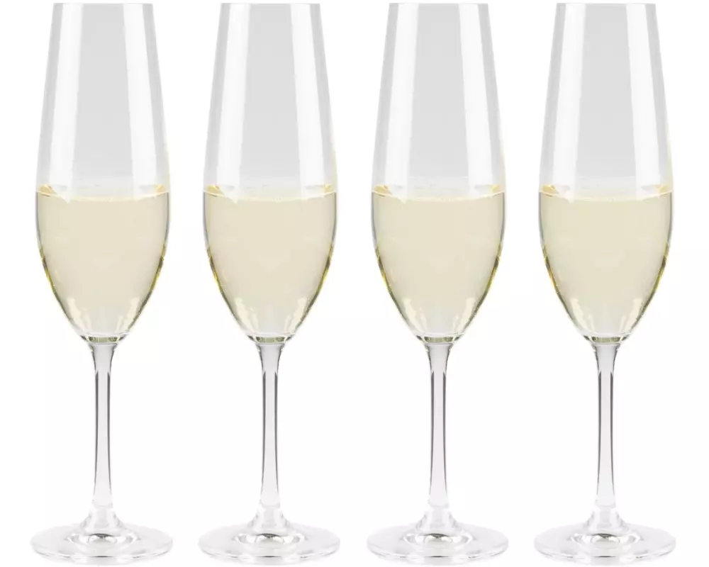 FURBER Champagnerglas 260 ml, 4 Stück