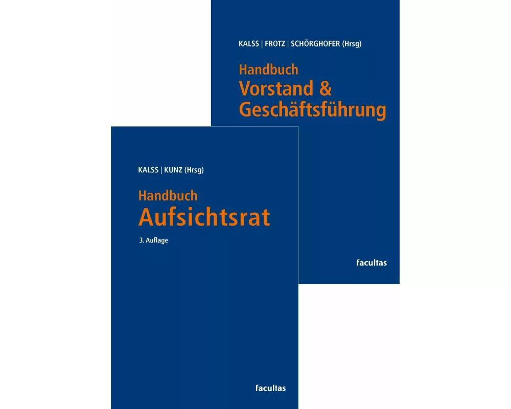 Kombipaket Handbuch Aufsichtsrat und Handbuch Vorstand & Geschäftsführung
