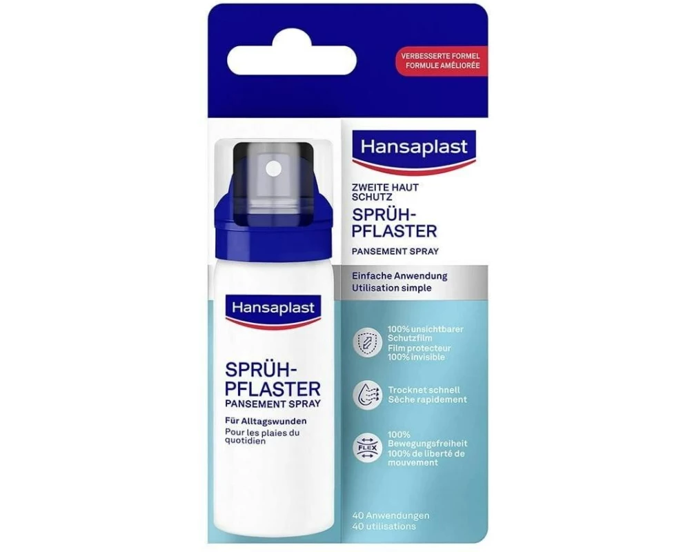Hansaplast Sprüh-Pflaster Zweite Haut Schutz