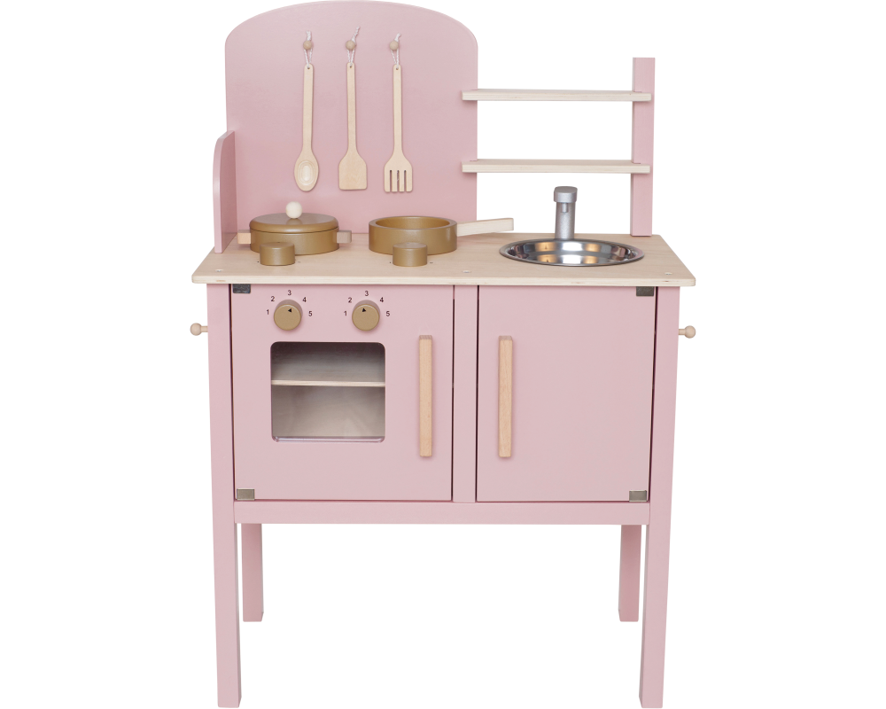 JABADABADO Küche mit Topf und Pfanne W7258 rosa