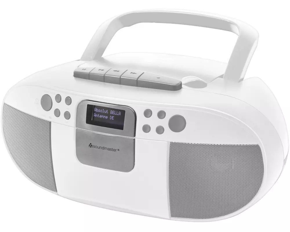 soundmaster DAB+ Radio SCD7800WE Weiss