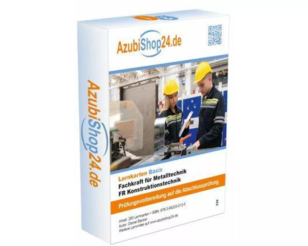 Fachkraft für Metalltechnik FR Konstruktionstechnik Lernkarten