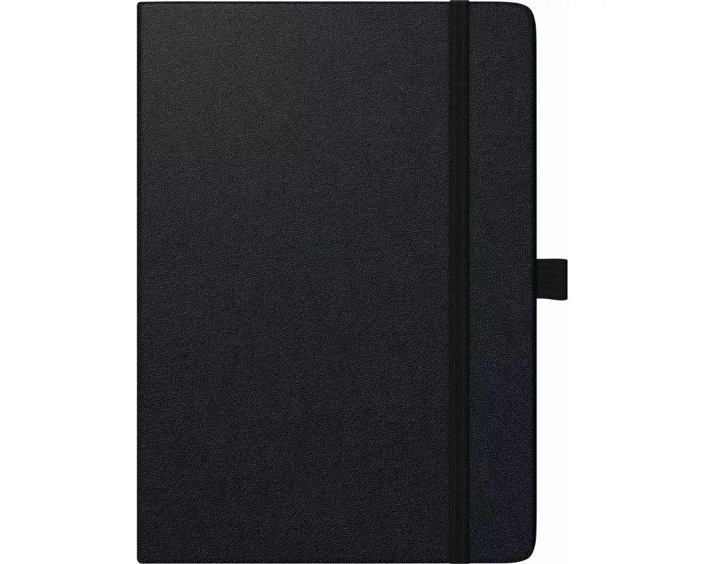 rido/idé 7027513907 Buchkalender Mod. Conform 2027 A4, Kunststoff, schwarz