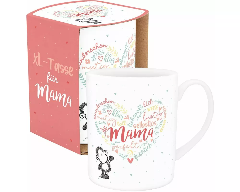 XL-Tasse "Mama Herz