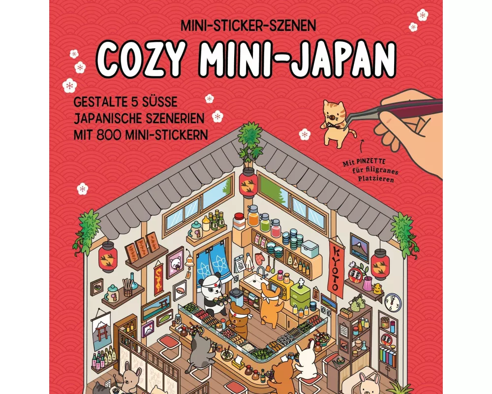 Mini-Sticker-Szenen - Cozy Mini-Japan
