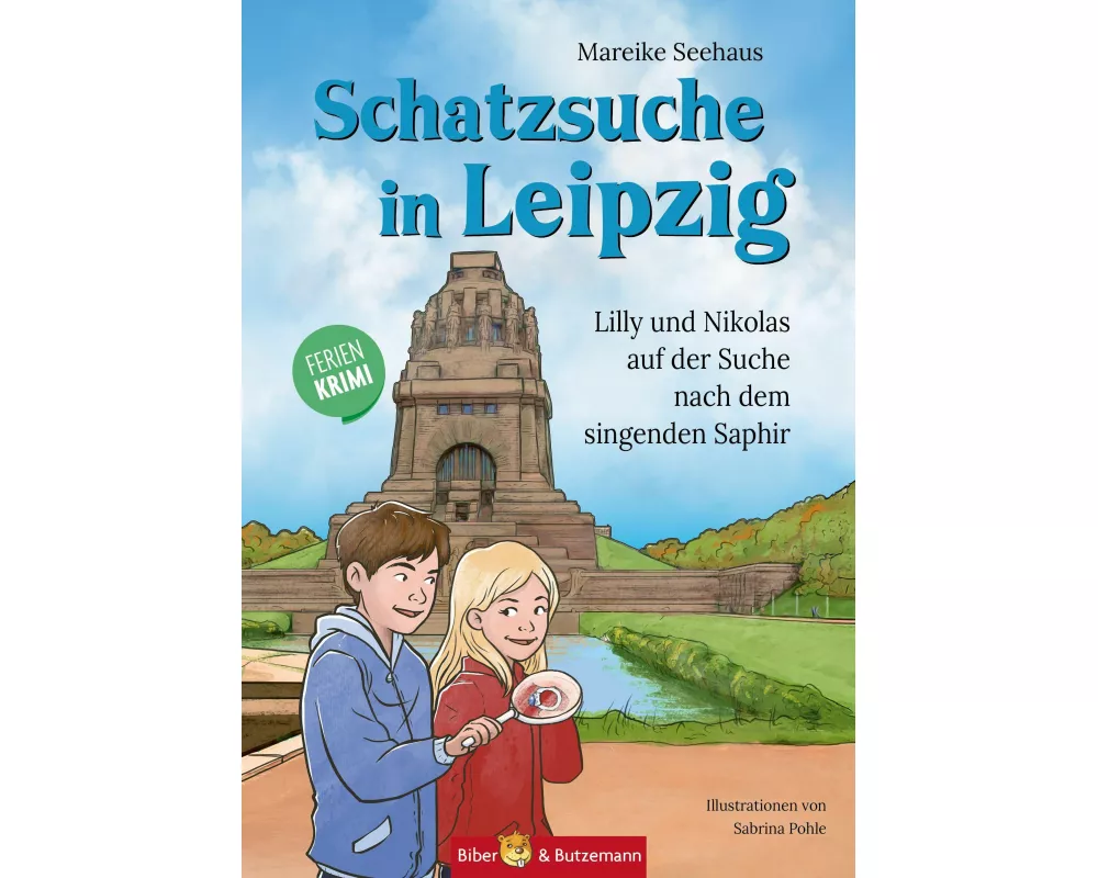 Schatzsuche in Leipzig - Lilly und Nikolas auf der Suche nach dem singenden Saphir