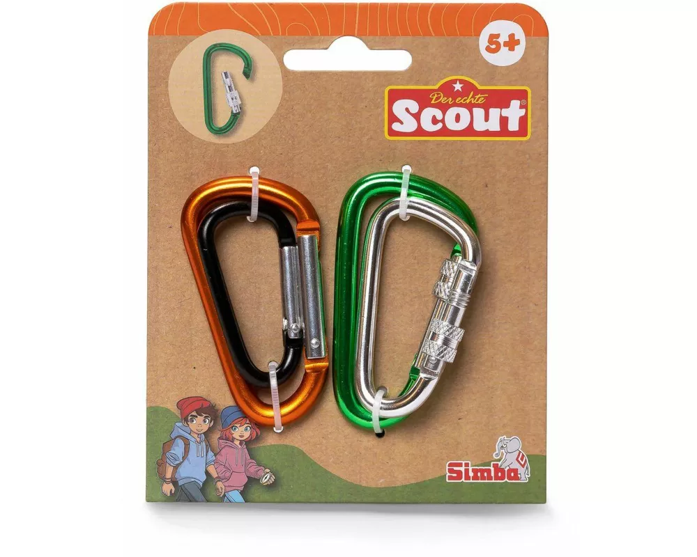 Scout Metallkarabiner 4 Stück