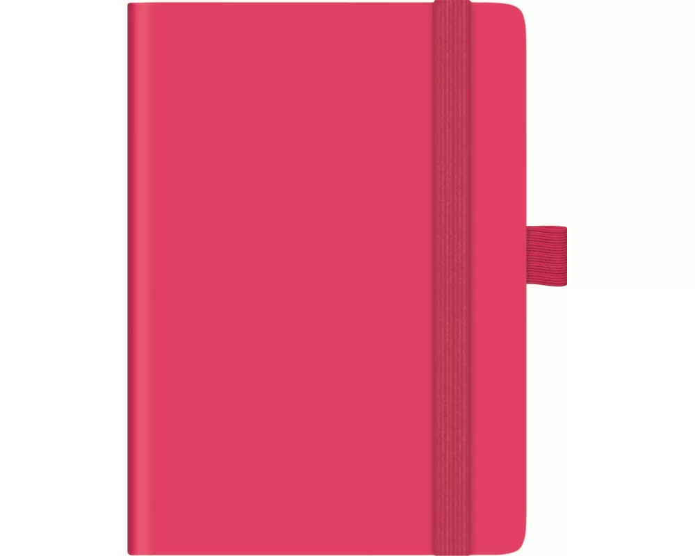 BRUNNEN 1073266267 Taschenkalender Kompagnon Mod. 732 66 2027 A6, Kunststoff, pink