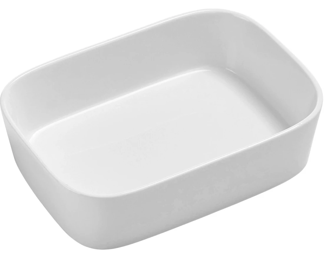 Rosti Auflaufform Modula Eckig, Weiss