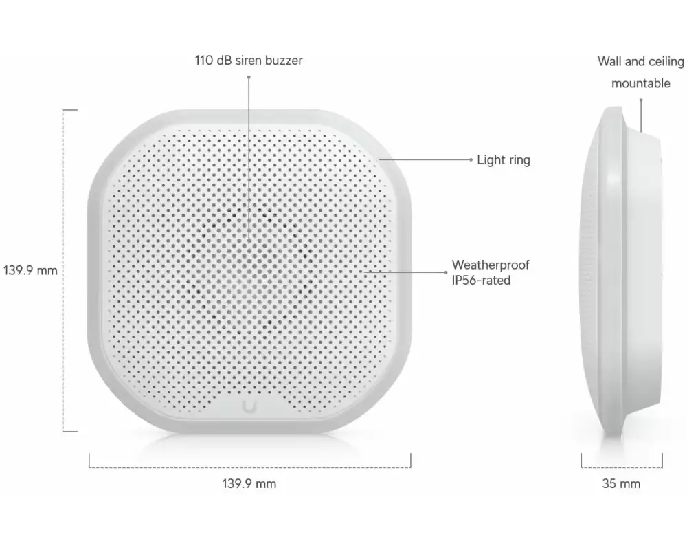 Ubiquiti Funk-Sirene USL-Siren SuperLink