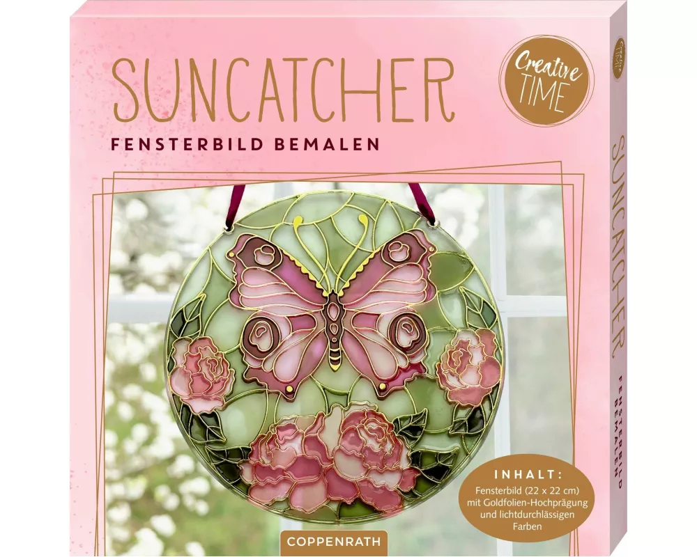 Suncatcher Fensterbild bemalen