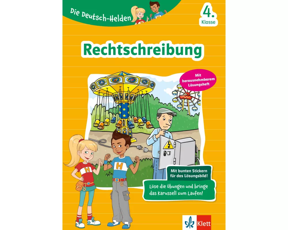 Klett Die Deutsch-Helden: Rechtschreibung 4. Klasse