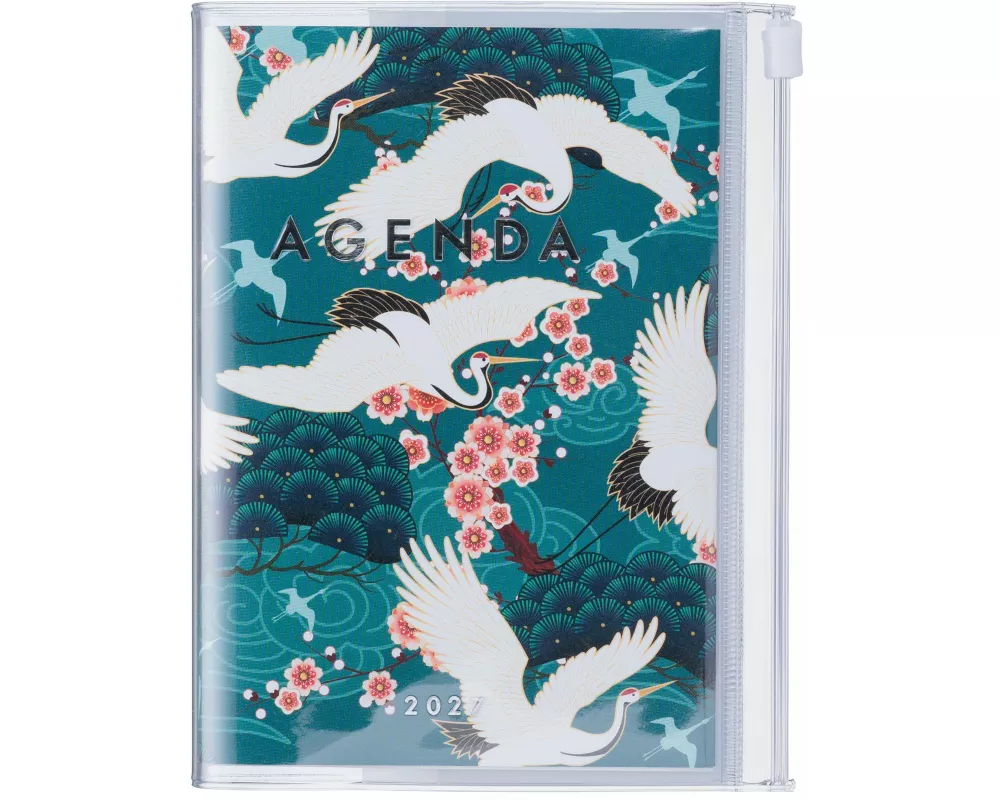 MARK'S 2026/27 Diary A6 Japan / Birds // Green