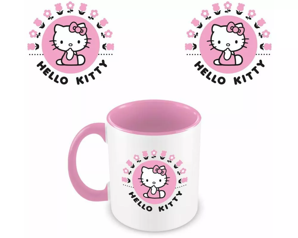 Hello Kitty (core Pink) Pink Coloured Inner Mug