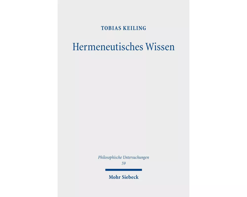Hermeneutisches Wissen