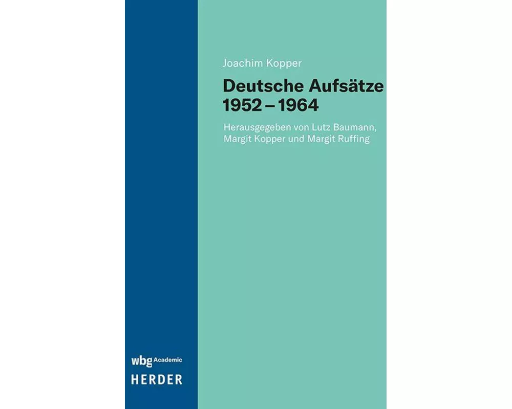 Deutsche Aufsätze 1952–1964