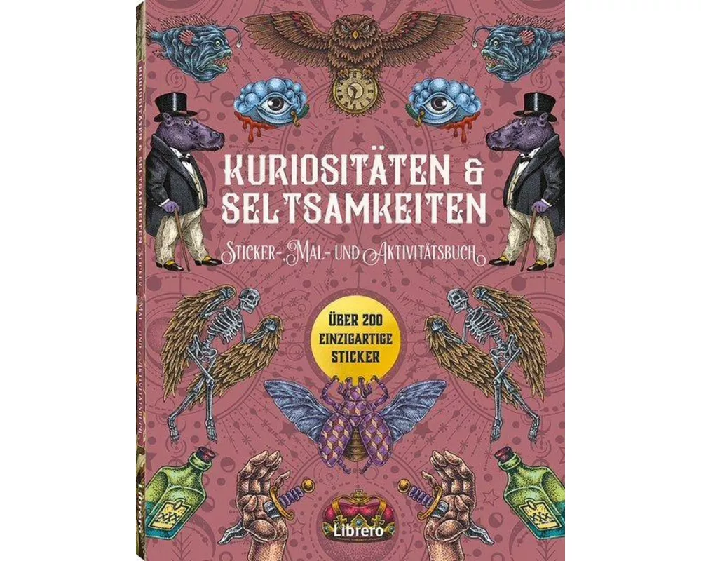 Kuriositäten & Seltsamkeiten - Stickerbuch