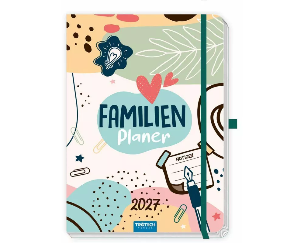 TRÖTSCH - Wochenbuch Familienplaner 2027