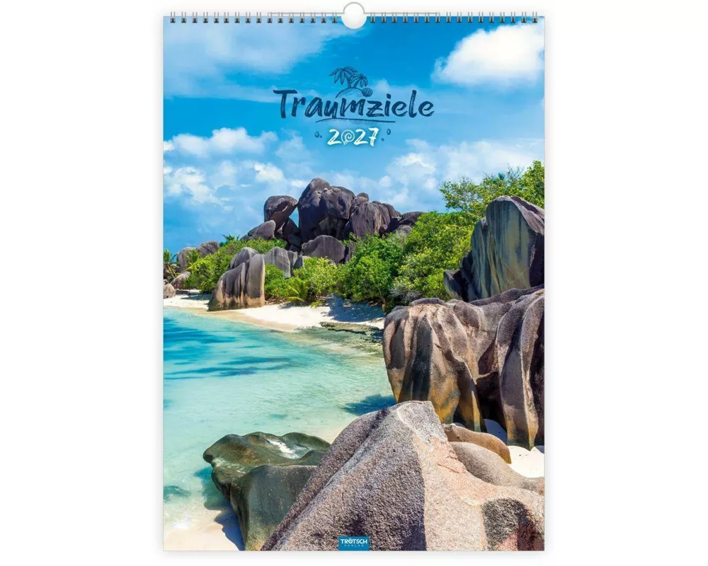 TRÖTSCH - Großbildkalender Traumziele 2027