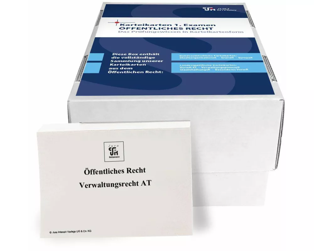 Karteikarten 1. Examen Öffentliches Recht - Bayern