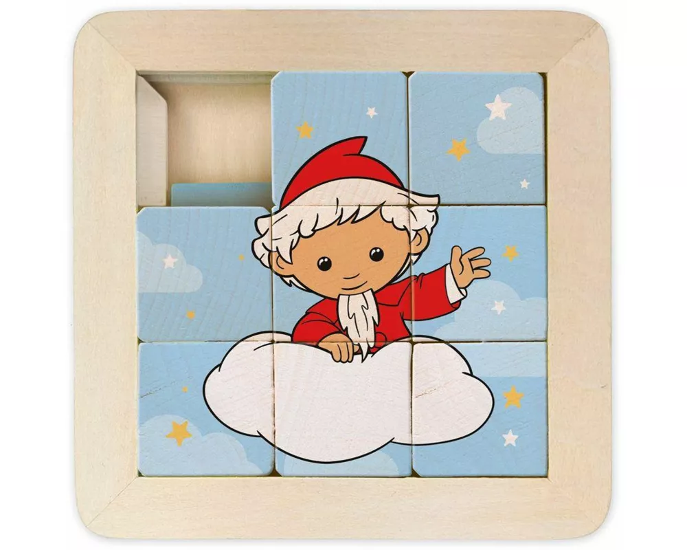 TRÖTSCH - Unser Sandmännchen Schiebepuzzle aus Holz