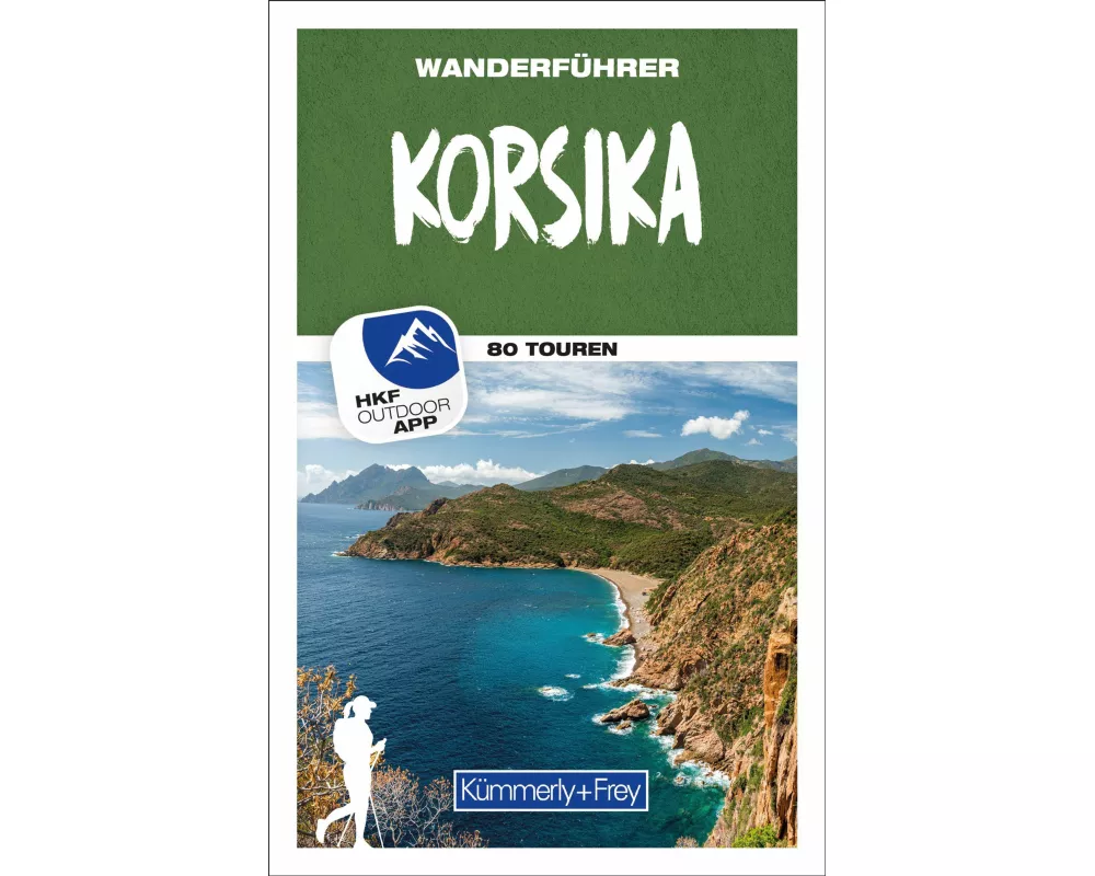 Kümmerly+Frey Wanderführer Korsika