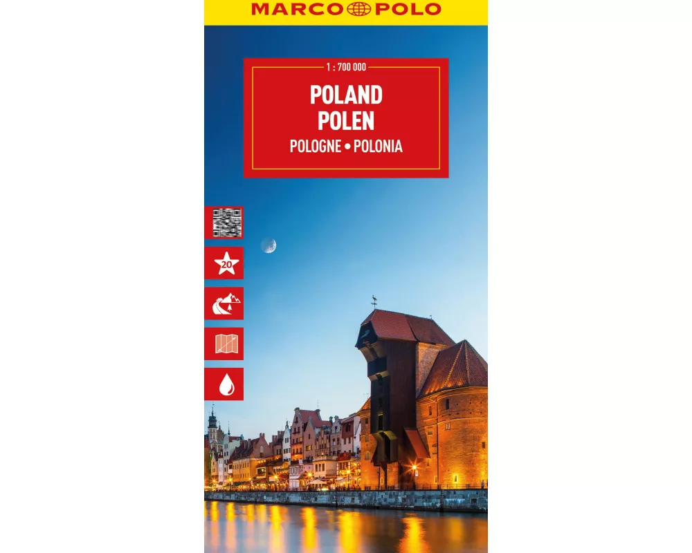 MARCO POLO Reisekarte Polen 1:700.000
