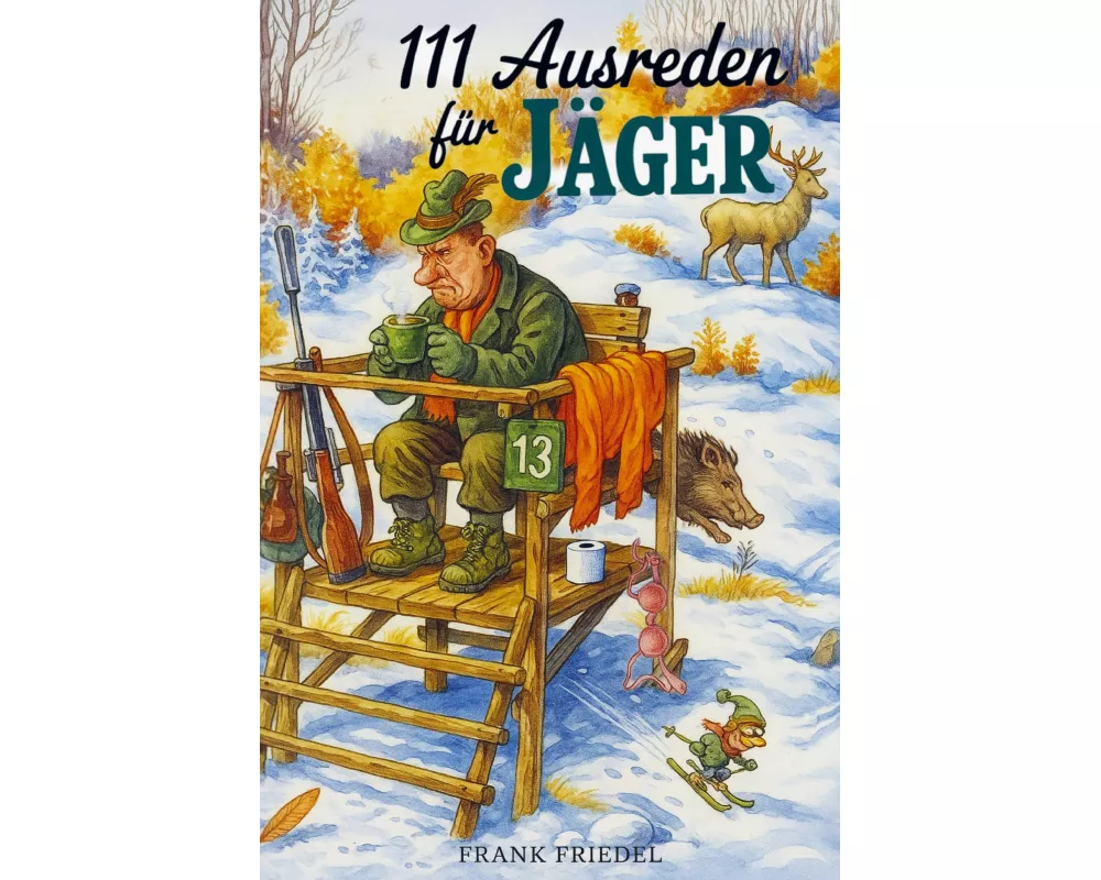 111 Ausreden für Jäger - Das augenzwinkernde Geschenk mit legendären Erklärungen für jedes Missgeschick