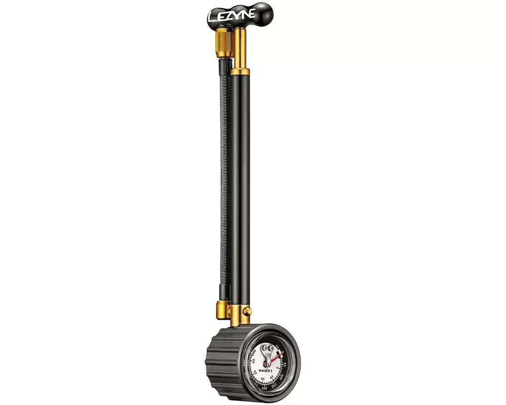 Lezyne Dämpferpumpe Shock Drive Black/Gold