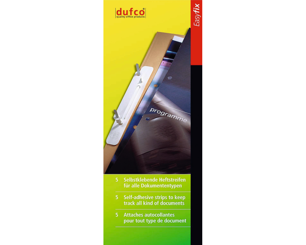 DUFCO Heftstreifen 50004.003 selbstkl. 5 Stück