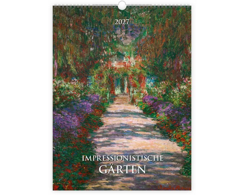 TRÖTSCH - Wandkalender Impressionistische Gärten 2027