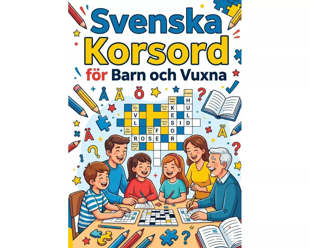 Svenska Korsord för Barn och Vuxna