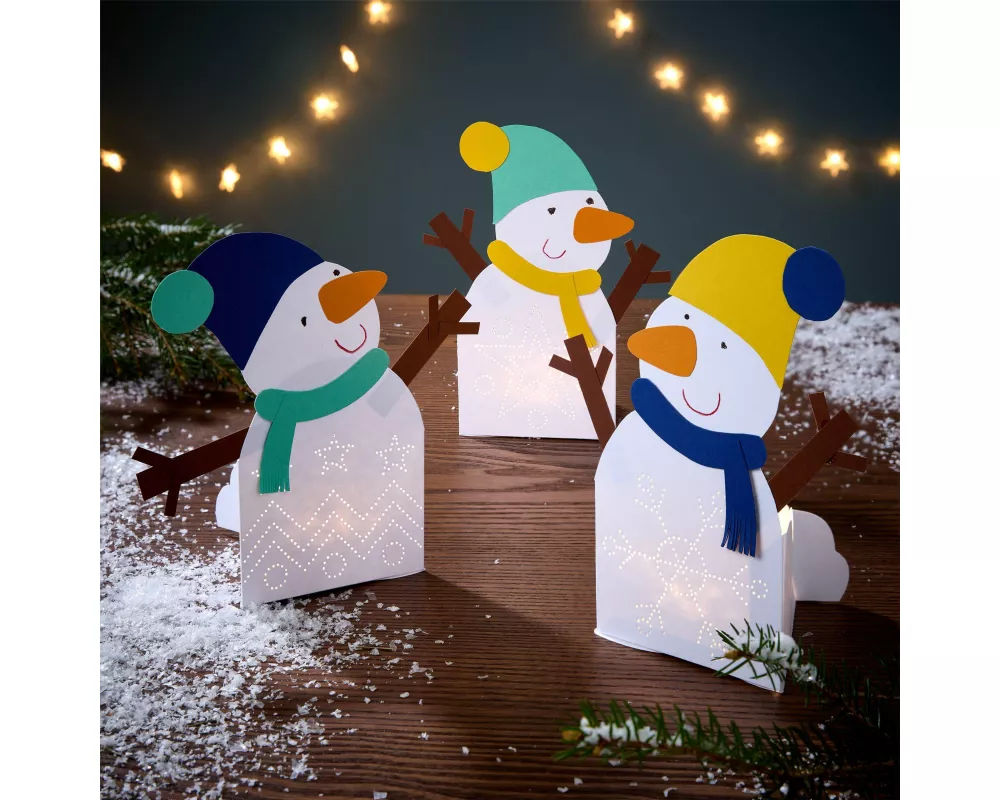 Bastelset - Erstes Prickeln Schneemann