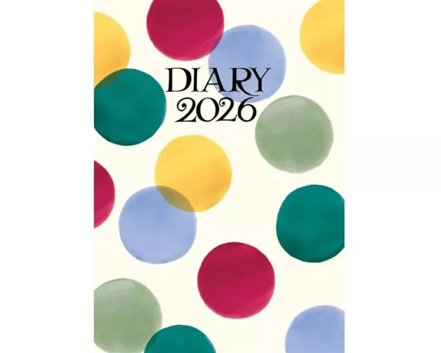 Emma Bridgewater Big Polka Dot A6 Diary 2026